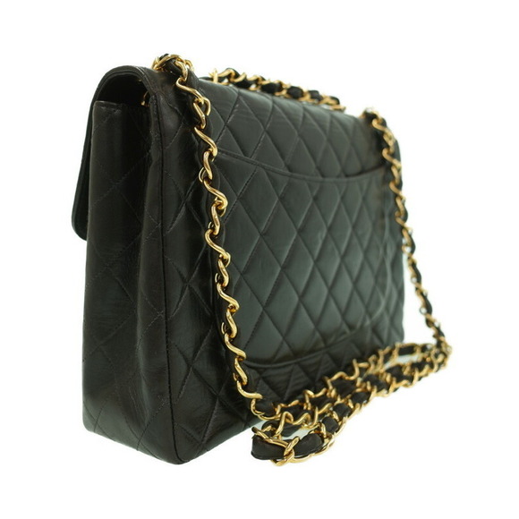 Chanel Chain Black Shoulder Deca 30 Matelasse Bag - Picture 1 of 9